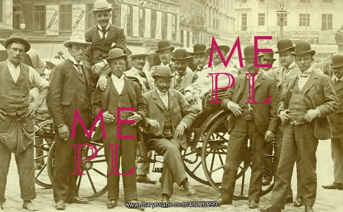 : Cab driver in Vienna, 1905 : Cab driver in Vienna, 1905