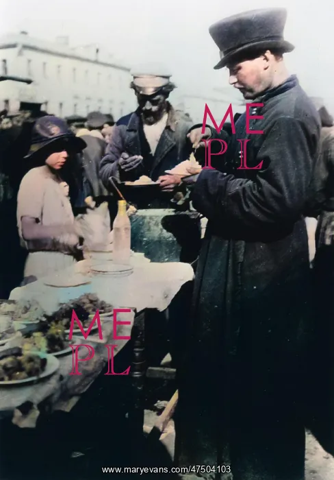 : Cab Man in Moscow Market : Cab Man in Moscow Market
