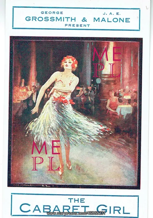 : The Cabaret Girl by Grossmith and Wodehouse : The Cabaret Girl by Grossmith and Wodehouse