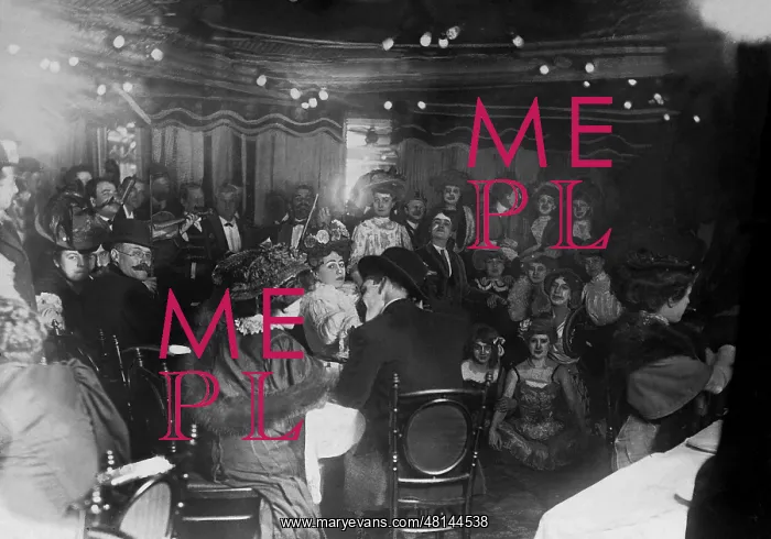 : Cabaret Le Chat Noir in Paris, 1909 : Cabaret Le Chat Noir in Paris, 1909