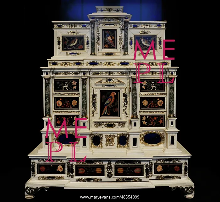 : Cabinet, c. 1660-1670 : Cabinet, c. 1660-1670
