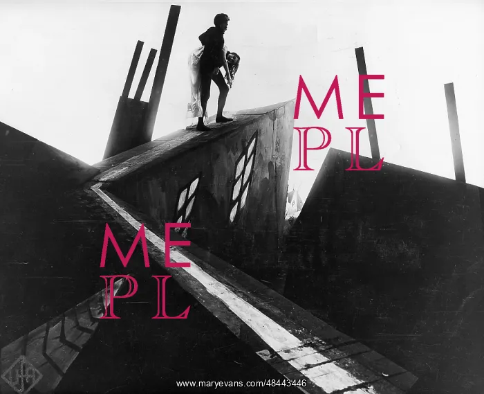 : The Cabinet of Dr Caligari 1919. German silent : The Cabinet of Dr Caligari 1919. German silent