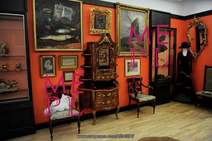 : Cabinet of Marta Alberinga. Museum of History and Navigation : Cabinet of Marta Alberinga. Museum of History and Navigation