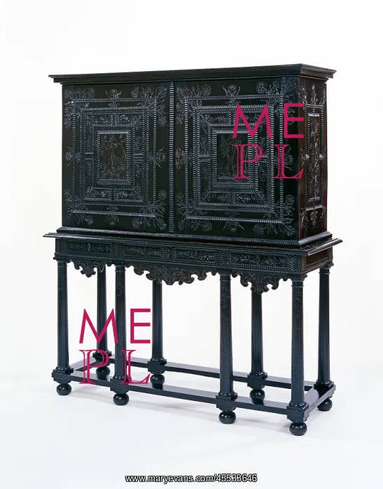 : Cabinet on stand : Cabinet on stand