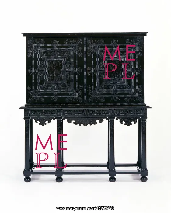 : Cabinet on stand : Cabinet on stand