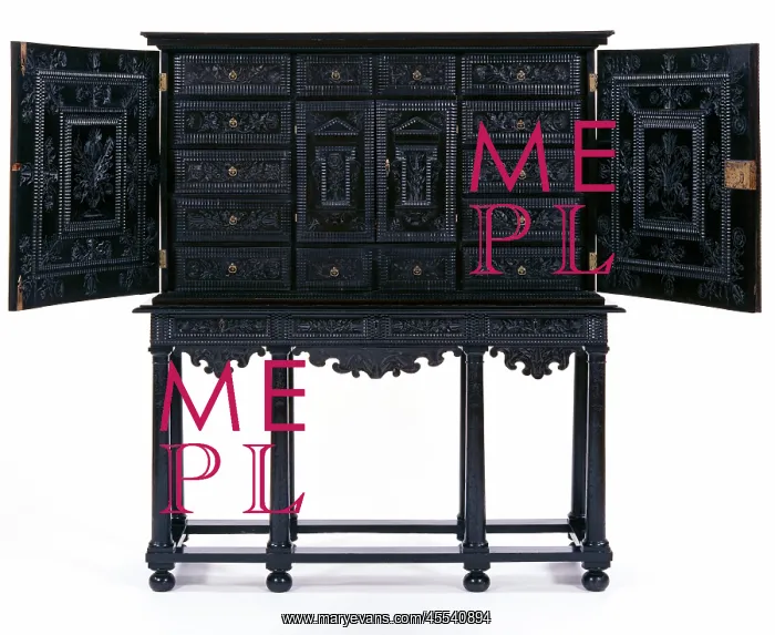 : Cabinet on stand : Cabinet on stand