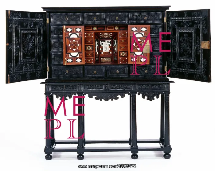 : Cabinet on stand : Cabinet on stand