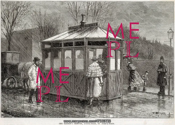 : CABMEN'S SHELTER, LONDON : CABMEN'S SHELTER, LONDON