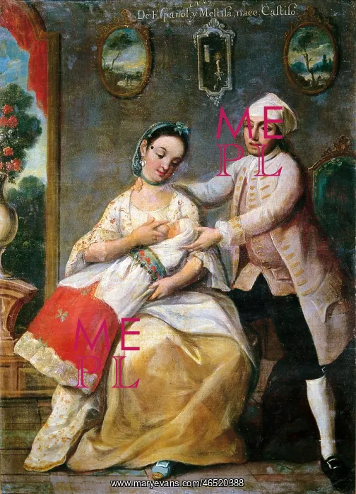 : CABRERA, MIGUEL (1695-1768). CASTAS : CABRERA, MIGUEL (1695-1768). CASTAS