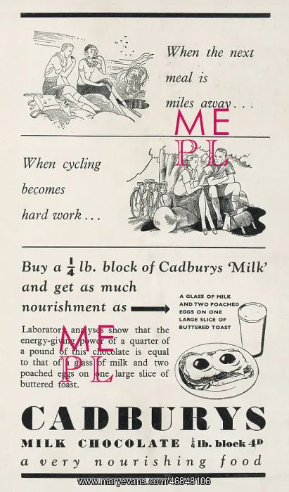 : CADBURY'S CHOCOLATE AD : CADBURY'S CHOCOLATE AD