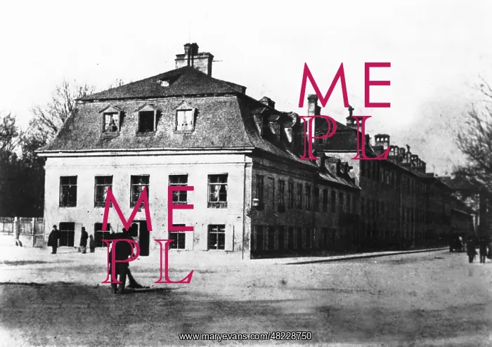 : Cadet school at Karlsplatz (Stachus) in Munich : Cadet school at Karlsplatz (Stachus) in Munich