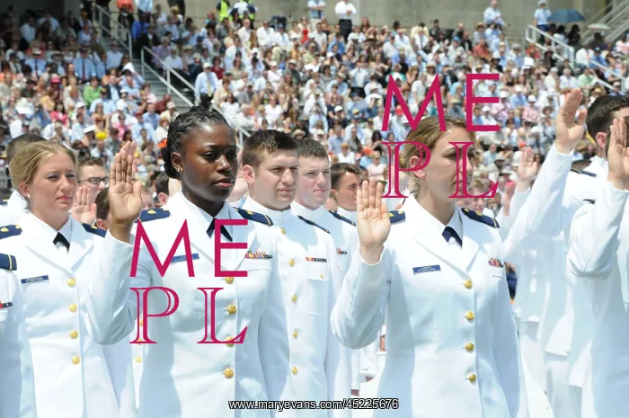 : Cadets at the Coast Guard Academy's 128th ? : Cadets at the Coast Guard Academy's 128th ?