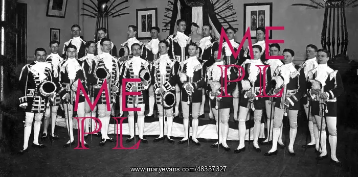 : Cadets serving as pages, 1912 : Cadets serving as pages, 1912
