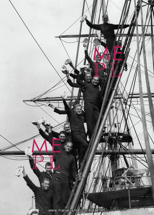 : Cadets of the U.S. training ship NANTUCKET : Cadets of the U.S. training ship NANTUCKET