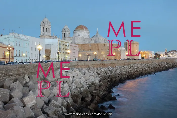 : Cadiz Cathedral, Campo del Sur, Cadiz, Andalusia, Spain : Cadiz Cathedral, Campo del Sur, Cadiz, Andalusia, Spain