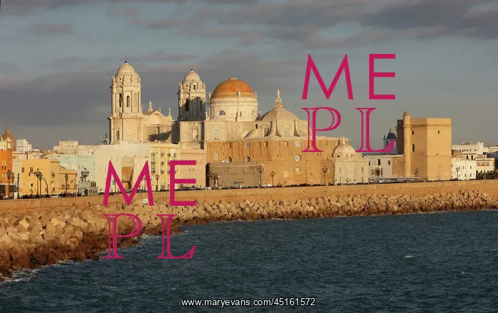 : Cadiz Cathedral, Campo del Sur, Cadiz, Andalusia, Spain : Cadiz Cathedral, Campo del Sur, Cadiz, Andalusia, Spain
