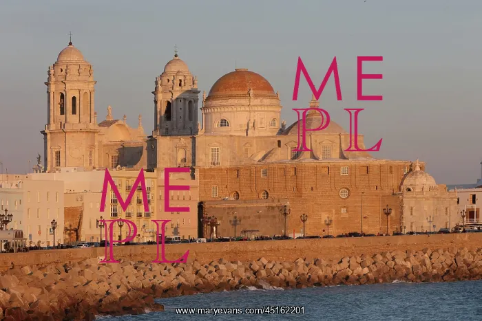 : Cadiz Cathedral, Campo del Sur, Cadiz, Andalusia, Spain : Cadiz Cathedral, Campo del Sur, Cadiz, Andalusia, Spain