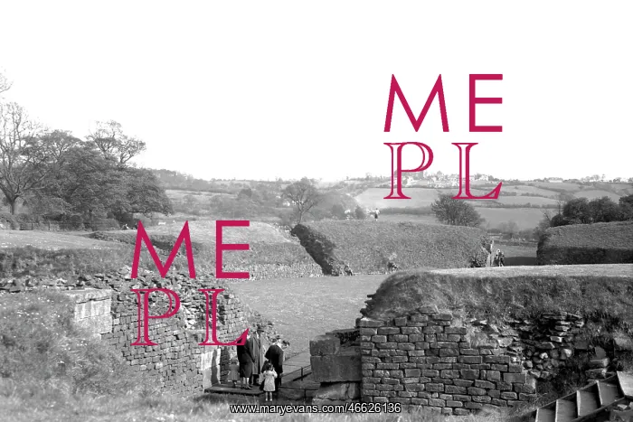  : Caerleon, the Roman Amphitheatre 1954