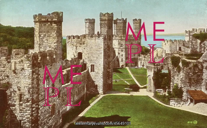 : Caernarfon Castle, Gwynedd, North Wales : Caernarfon Castle, Gwynedd, North Wales