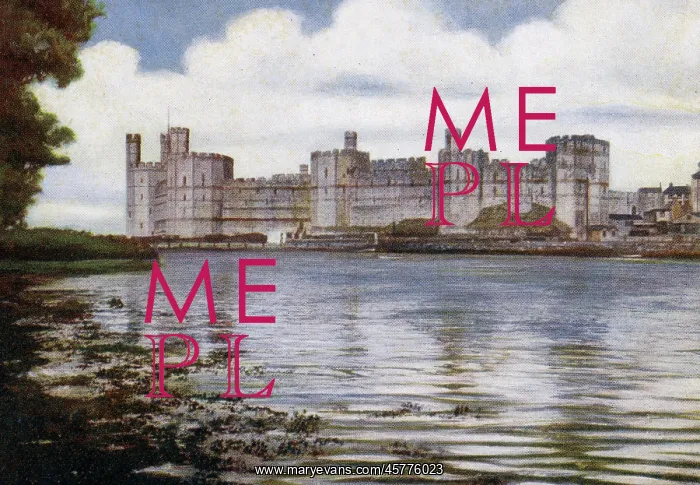 : Caernarfon Castle, North Wales : Caernarfon Castle, North Wales