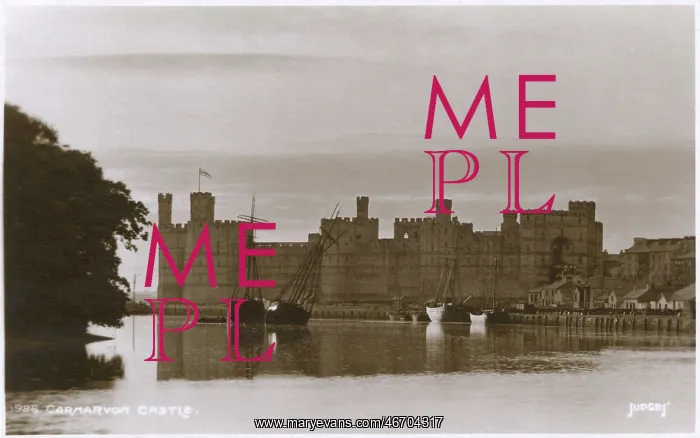 : Caernarvon Castle, Wales : Caernarvon Castle, Wales