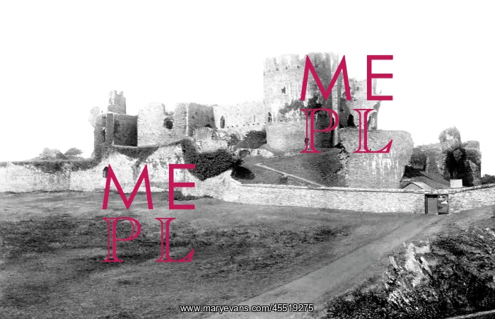  : Caerphilly, the Castle 1896