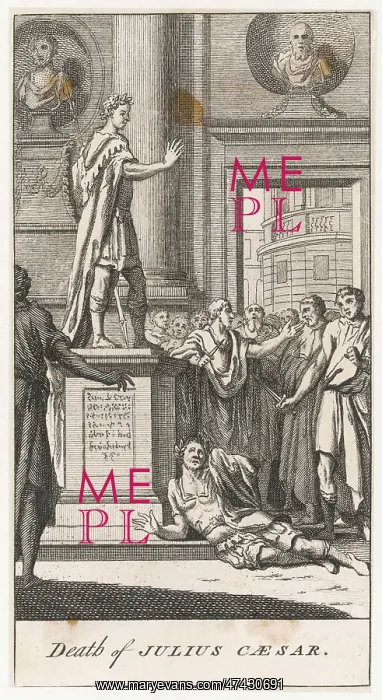 : CAESAR ASSASSINATED : CAESAR ASSASSINATED