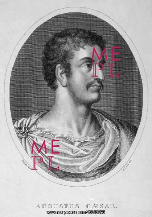 : Caesar Augustus, first Roman emperor : Caesar Augustus, first Roman emperor