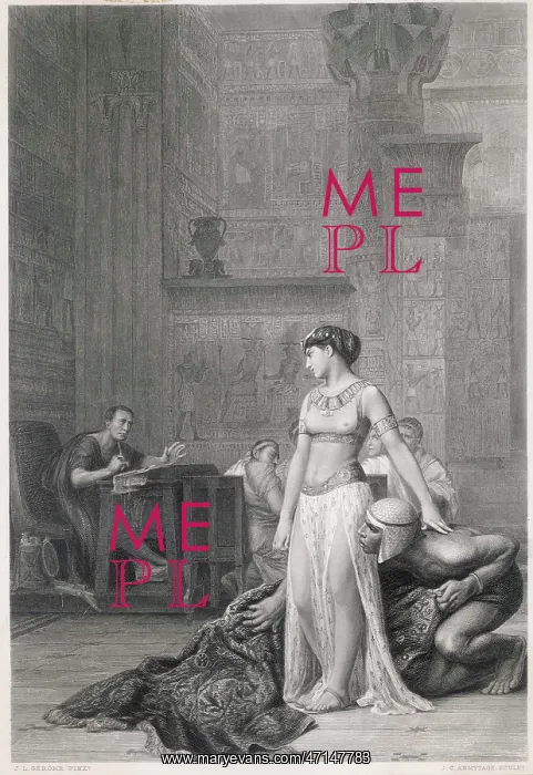 : Caesar and Cleopatra in Shakespeare's play : Caesar and Cleopatra in Shakespeare's play