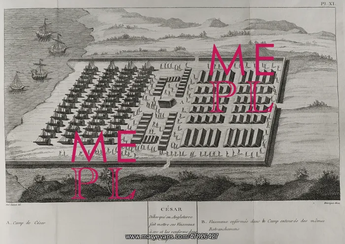 : Caesar disembarked in Britain (54 BC) : Caesar disembarked in Britain (54 BC)