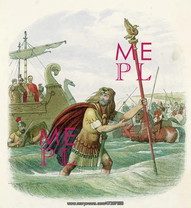 : CAESAR INVADES 55 BC : CAESAR INVADES 55 BC