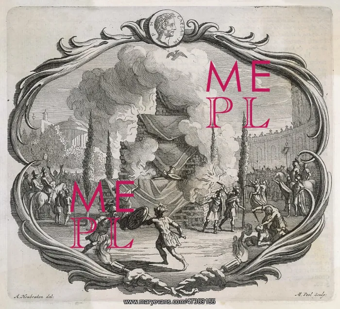: CAESAR'S PYRE / HOUBRAKEN : CAESAR'S PYRE / HOUBRAKEN
