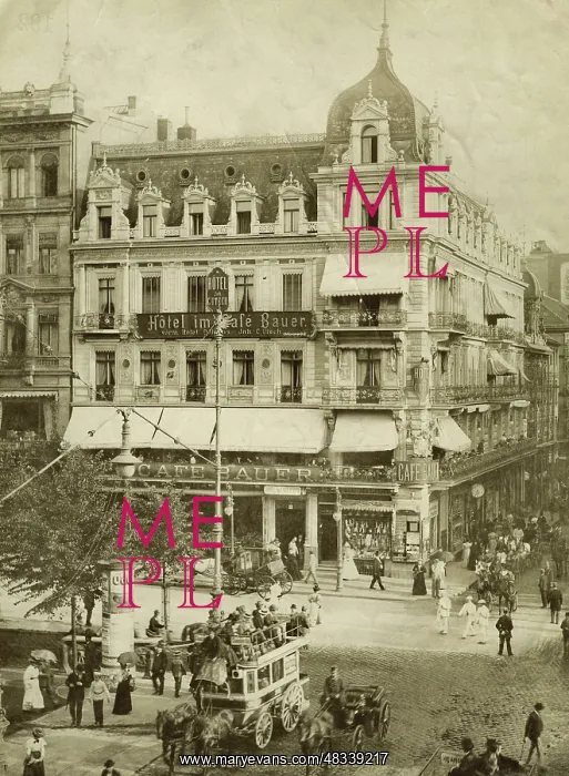: Cafe Bauer, 1869 : Cafe Bauer, 1869
