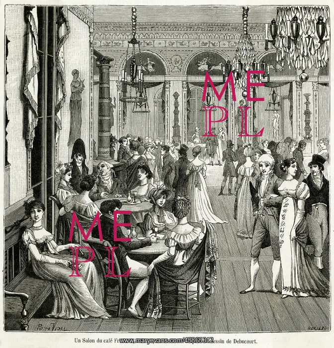  : Cafe Frascati, Paris, 1806