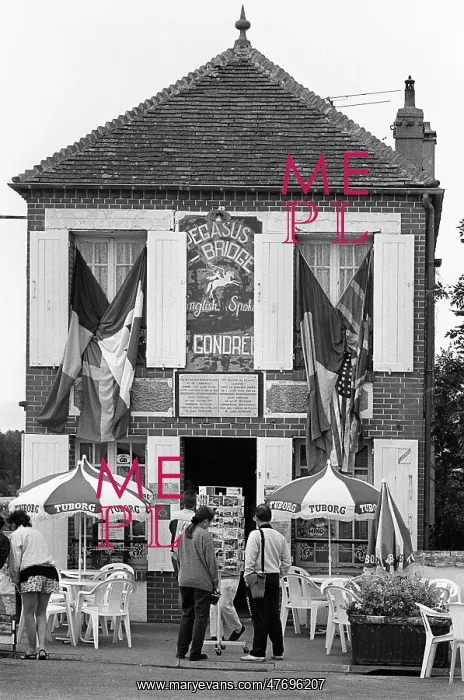 : The Cafe Gondree - the first house to be liberated on D Day : The Cafe Gondree - the first house to be liberated on D Day
