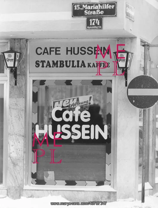 : Cafe Hussein in Vienna : Cafe Hussein in Vienna