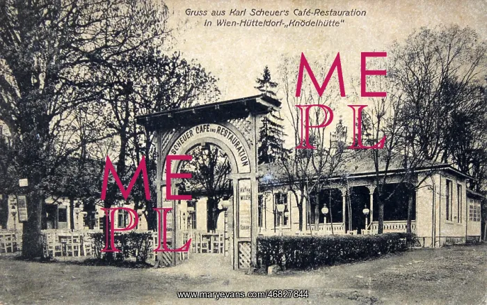 : Cafe Restoration Knodelhutte in Vienna : Cafe Restoration Knodelhutte in Vienna