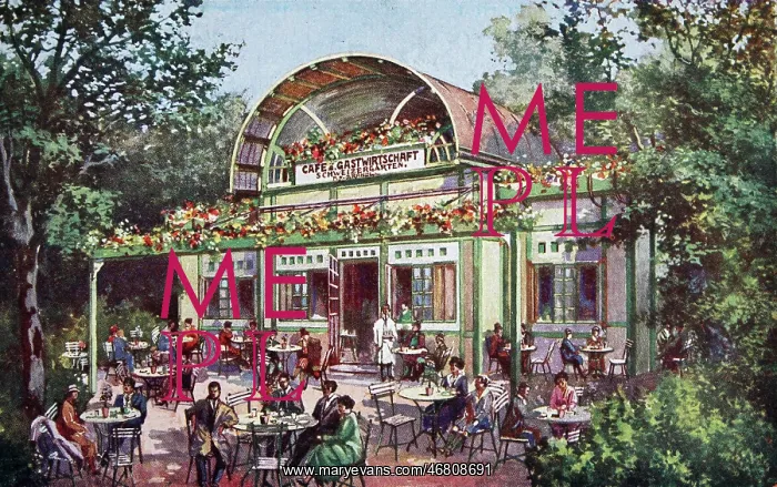 : Cafe Schweizergarten in Hietzing Vienna : Cafe Schweizergarten in Hietzing Vienna