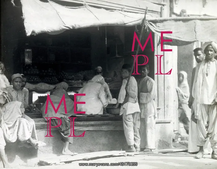  : Cafe or shopfront, Indian market