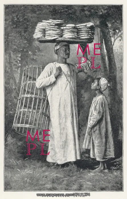 : Cairo Bread-Seller : Cairo Bread-Seller