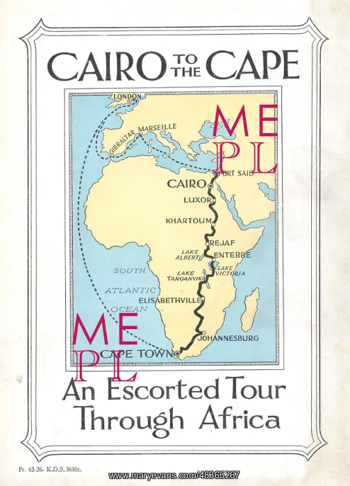 : Cairo to the Cape, an Escorted Tour through Africa : Cairo to the Cape, an Escorted Tour through Africa