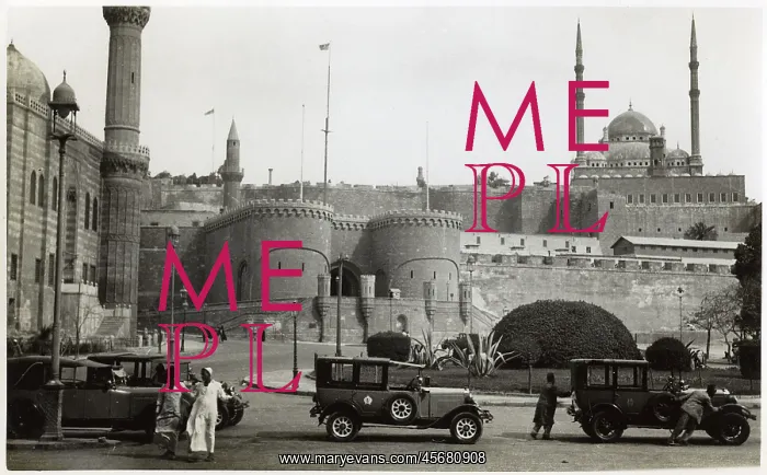 : Cairo, Egypt - The Saladin Citadel and the Mosque : Cairo, Egypt - The Saladin Citadel and the Mosque