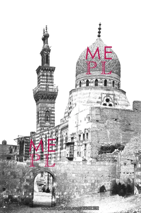  : Cairo, the Mosque of Emeer Akhoor c1857