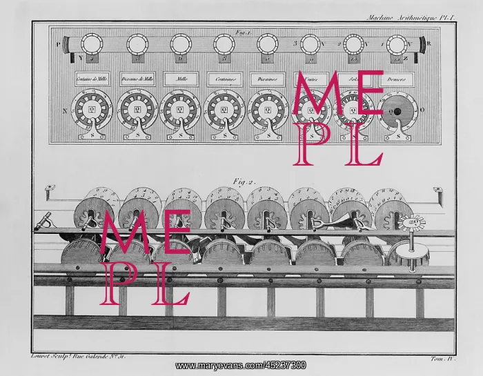 : Calculating machine designed by French mathematician ? : Calculating machine designed by French mathematician ?