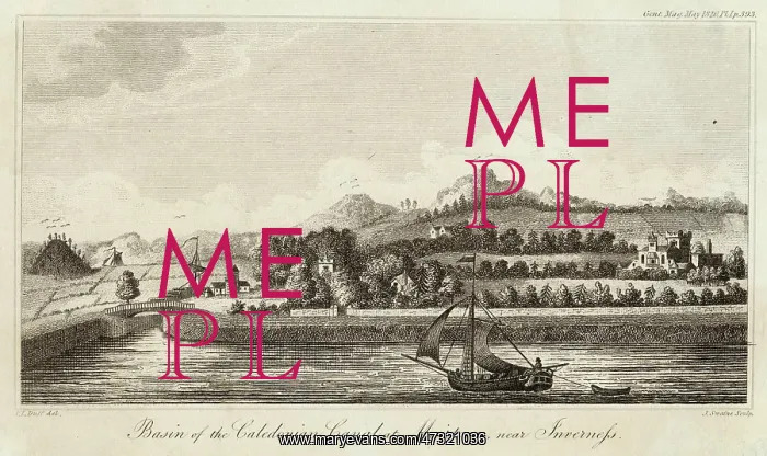: Caledonian Canal - 1820 : Caledonian Canal - 1820