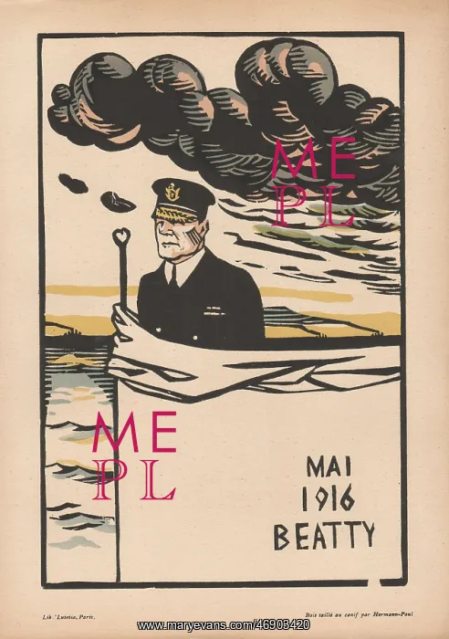 : Calendar, May 1916, WW1 : Calendar, May 1916, WW1