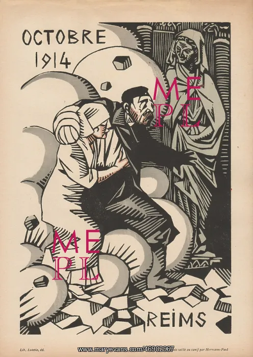 : Calendar, October 1914, WW1 : Calendar, October 1914, WW1