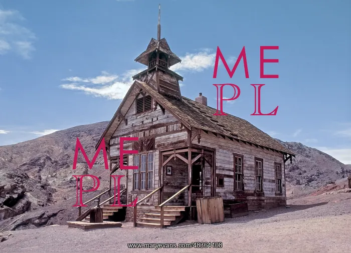  : Calico Ghost Town Schoolhouse