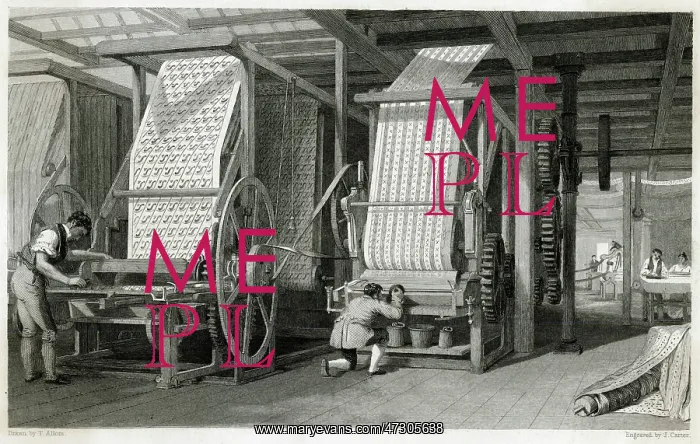 : Calico Printing 1835 : Calico Printing 1835