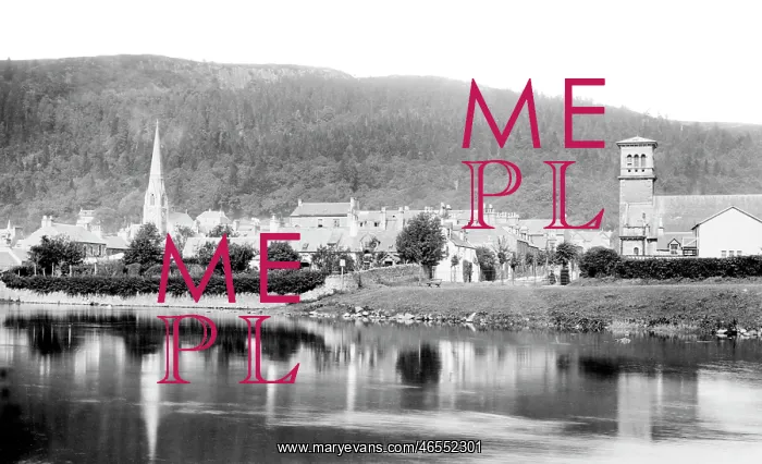  : Callander, from the river 1899